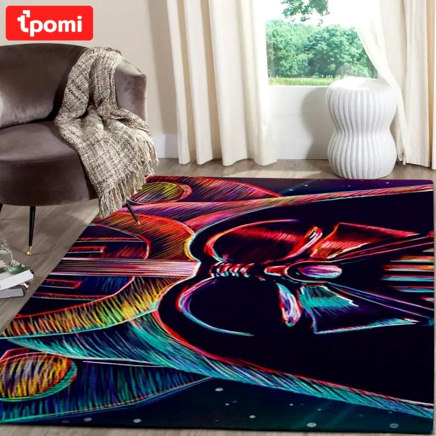 Darth vader area rug living room decor star wars carpet superheroes 1912077 Rectangle Rug