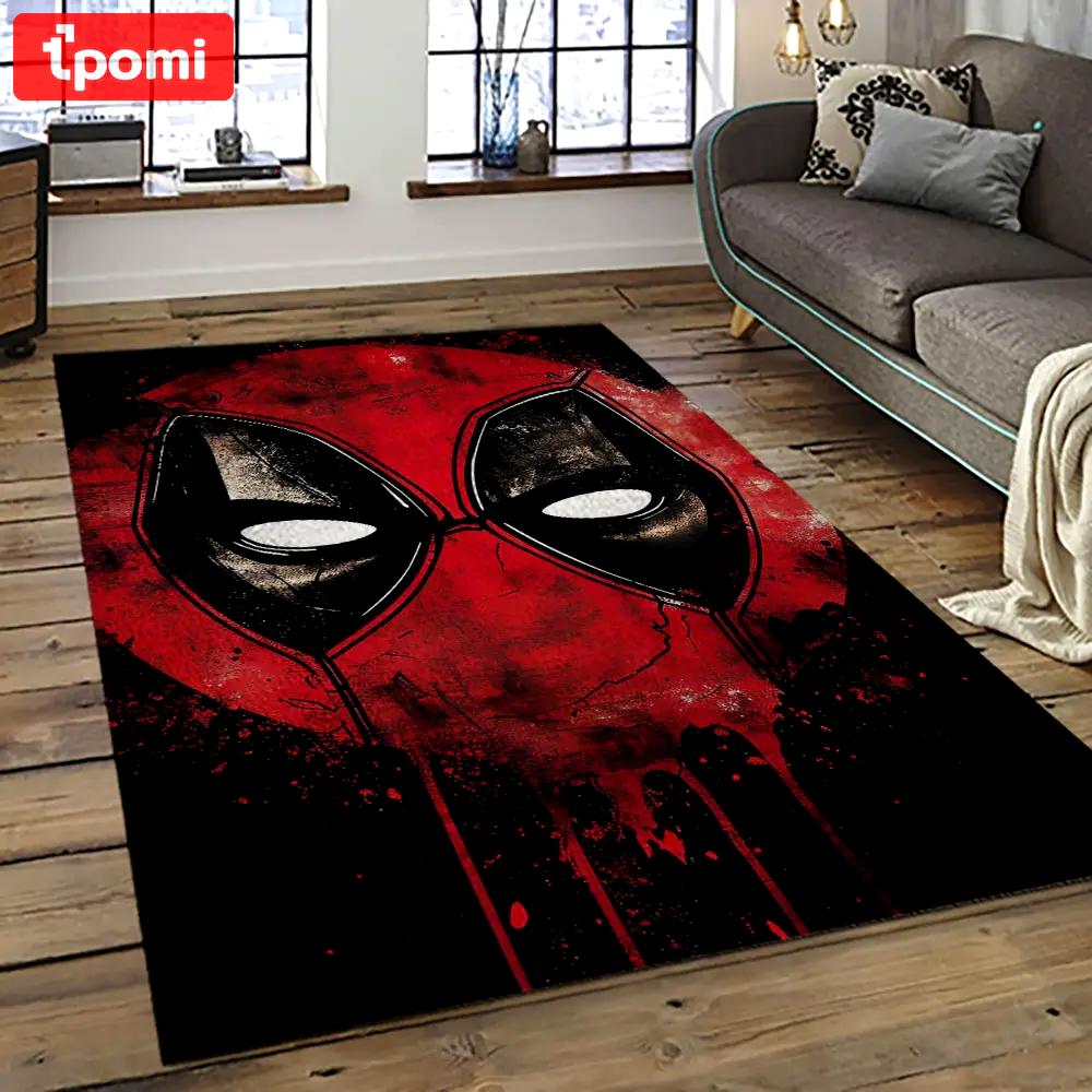 Deadpool marvel movie retangle carpet area rug home decor best gift for fan and friends dp11 Rectangle Rug