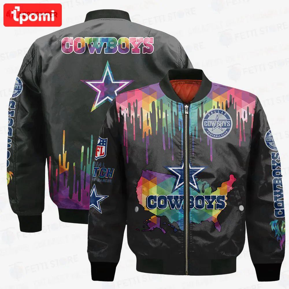 Denver broncos – national football league aop bomber jacket v3 Bomber Jacket