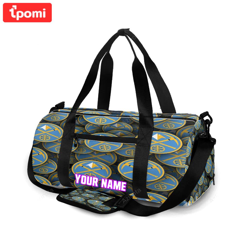 Denver nuggets2 personalized name travel bag gym bag 1874 Travel Bag