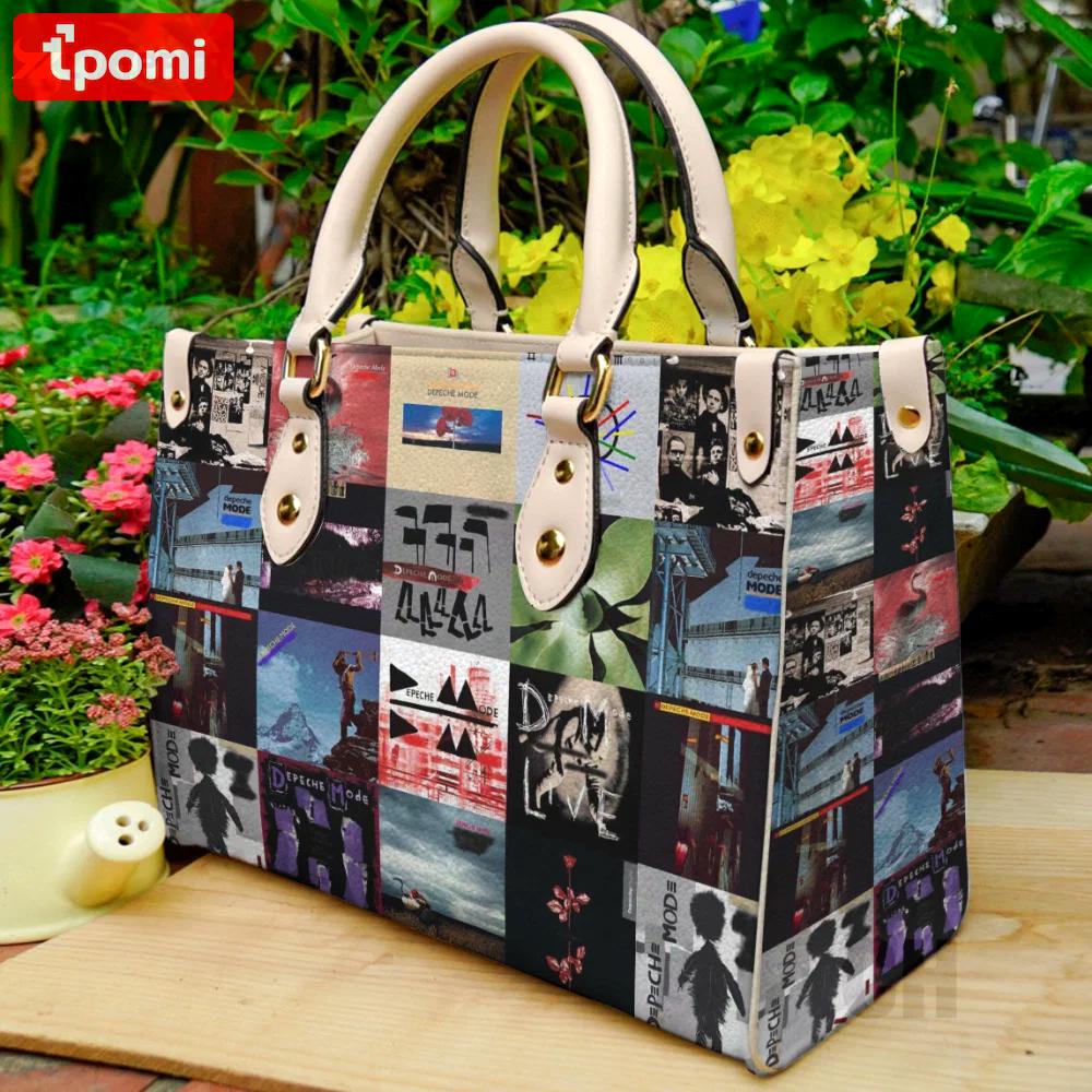 Depeche mode band leather bag for women gift 936 Women Leather Hand Bag