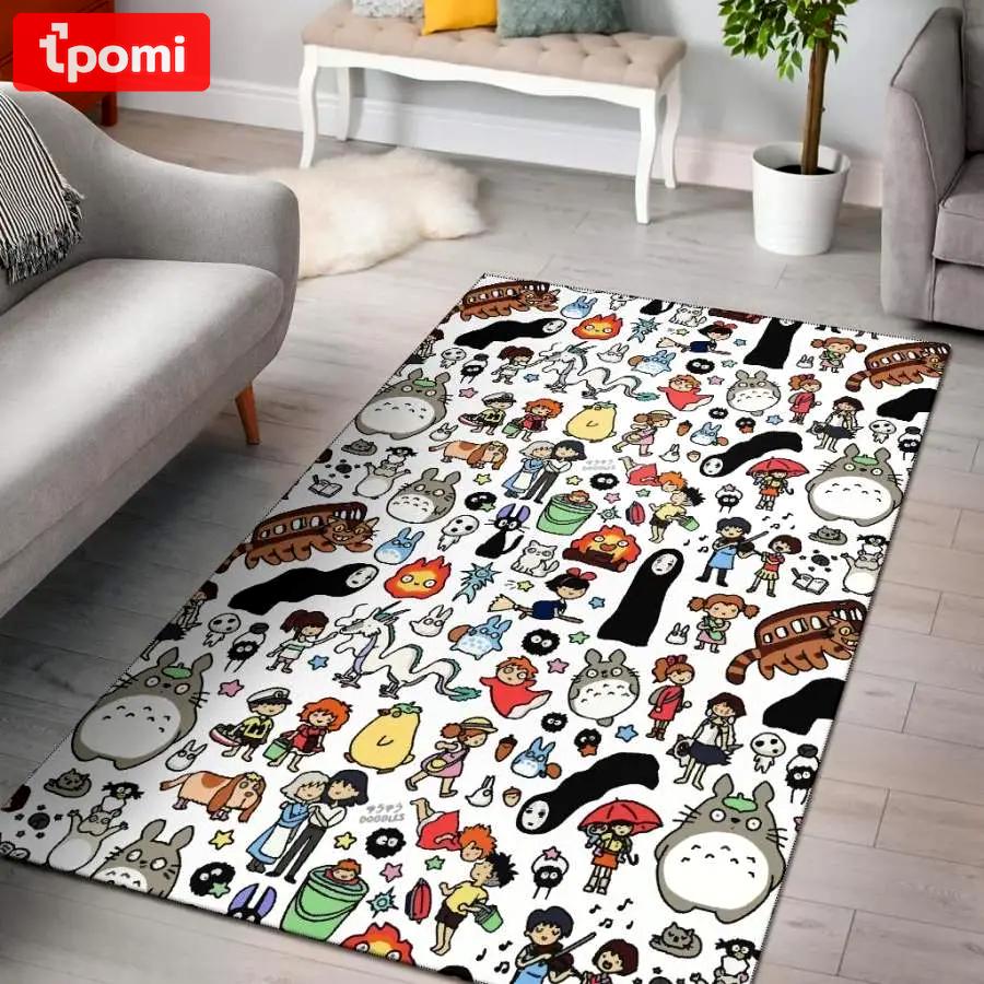 Disney alice in wonderland rug living room rug home decor Rectangle Rug