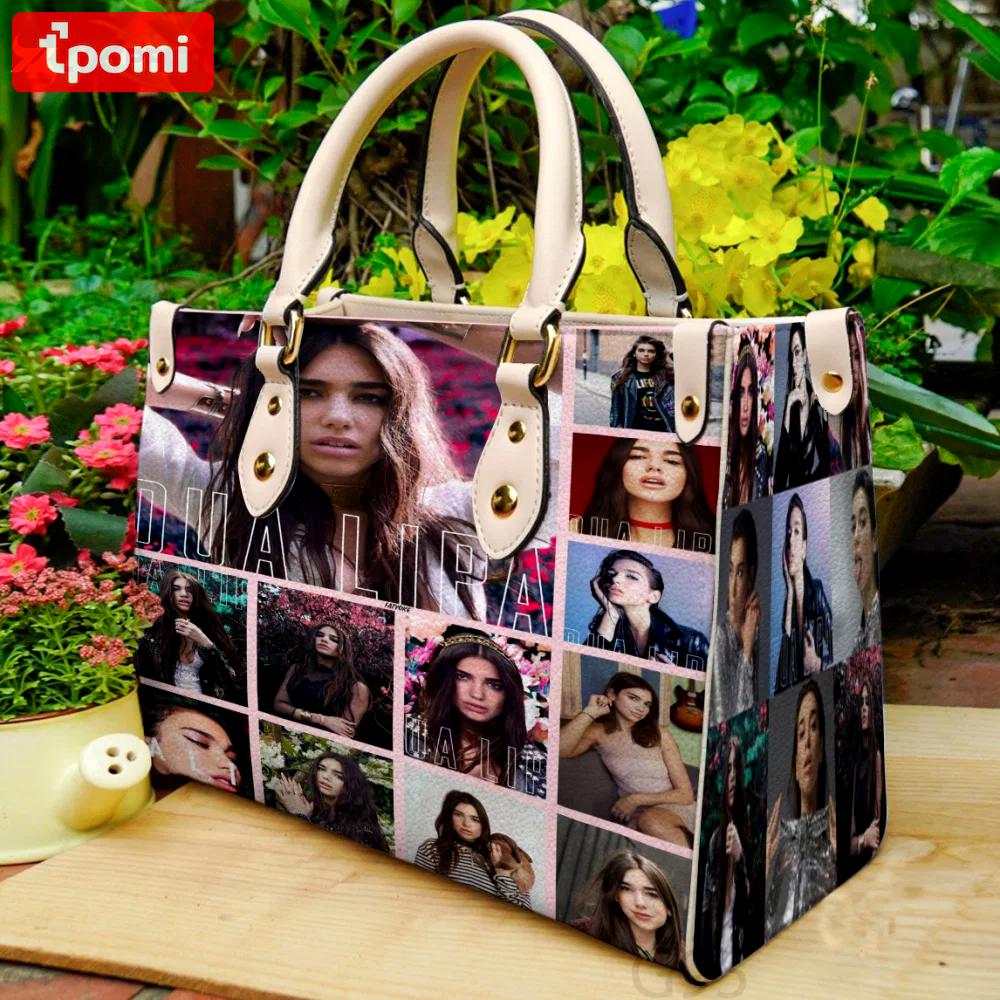 Dua lipa leather bag for women gift 1989 Women Leather Hand Bag