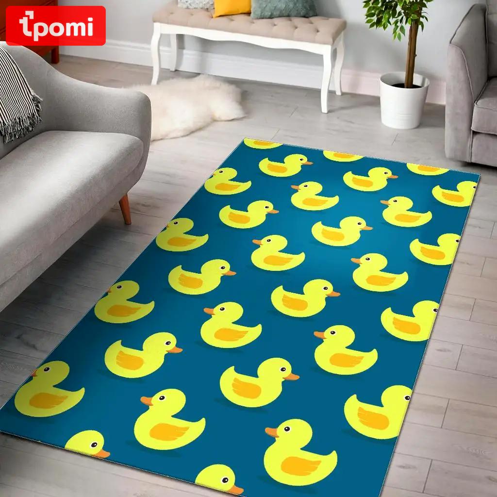 Duck area rug living room rug home decor 1910162 ofd Rectangle Rug