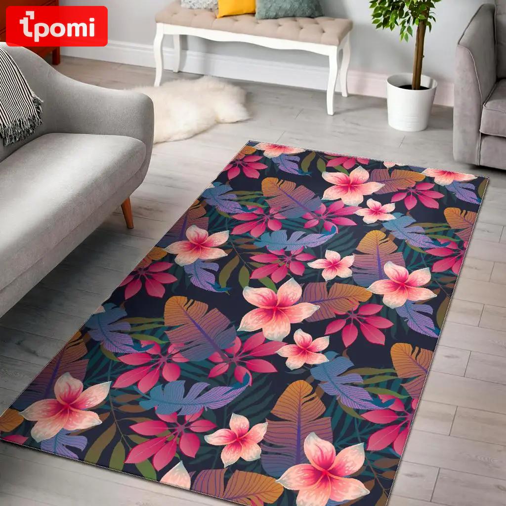 Flower carpet floor area rug living room rug home decor home decor bedroom living room Rectangle Rug