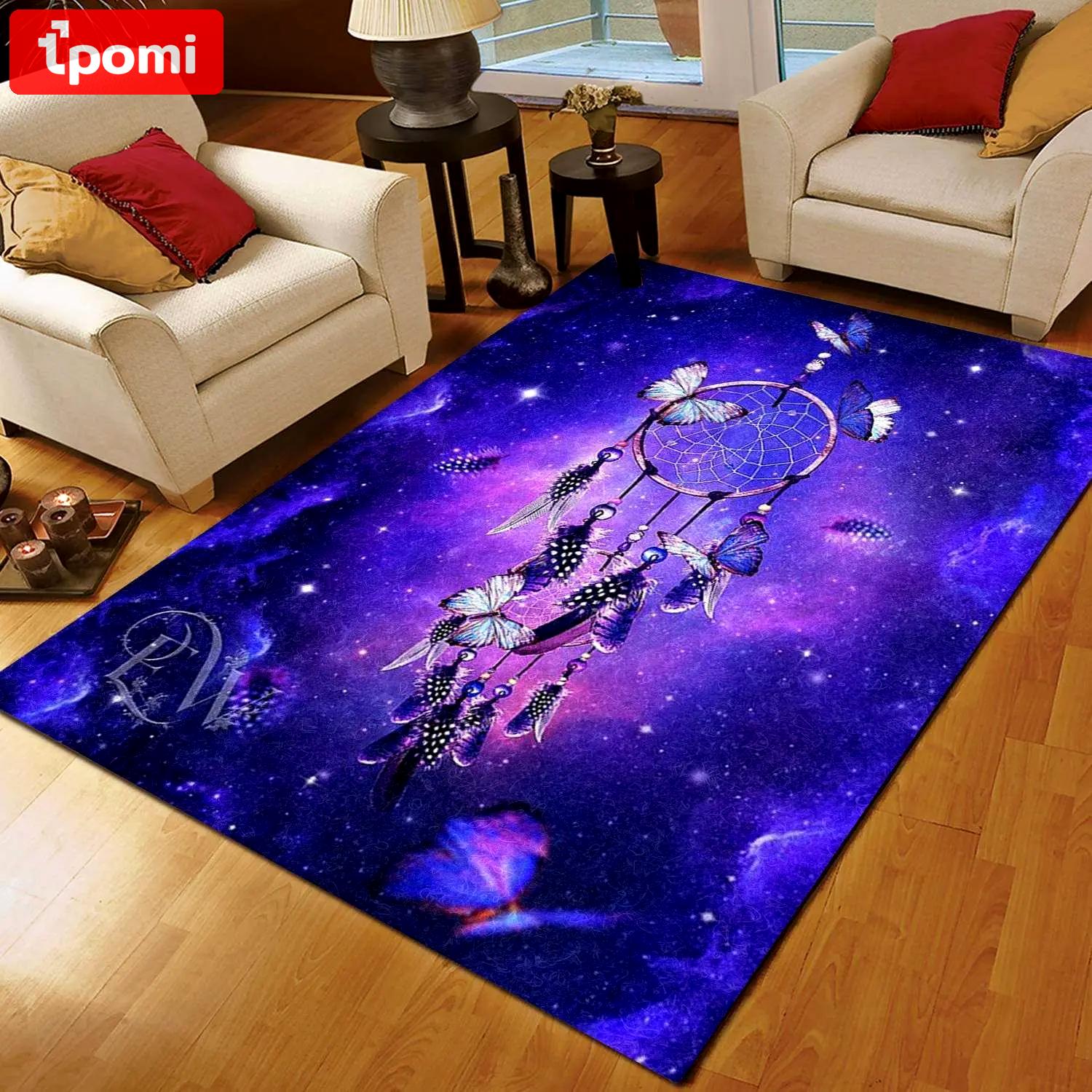 Fluorescence dream area rug no5618 rug living room area rug home decor Rectangle Rug