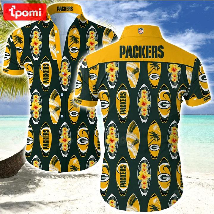 Fun green bay packers hawaiian shirt – perfect gift for men and women Hawaii Shirt