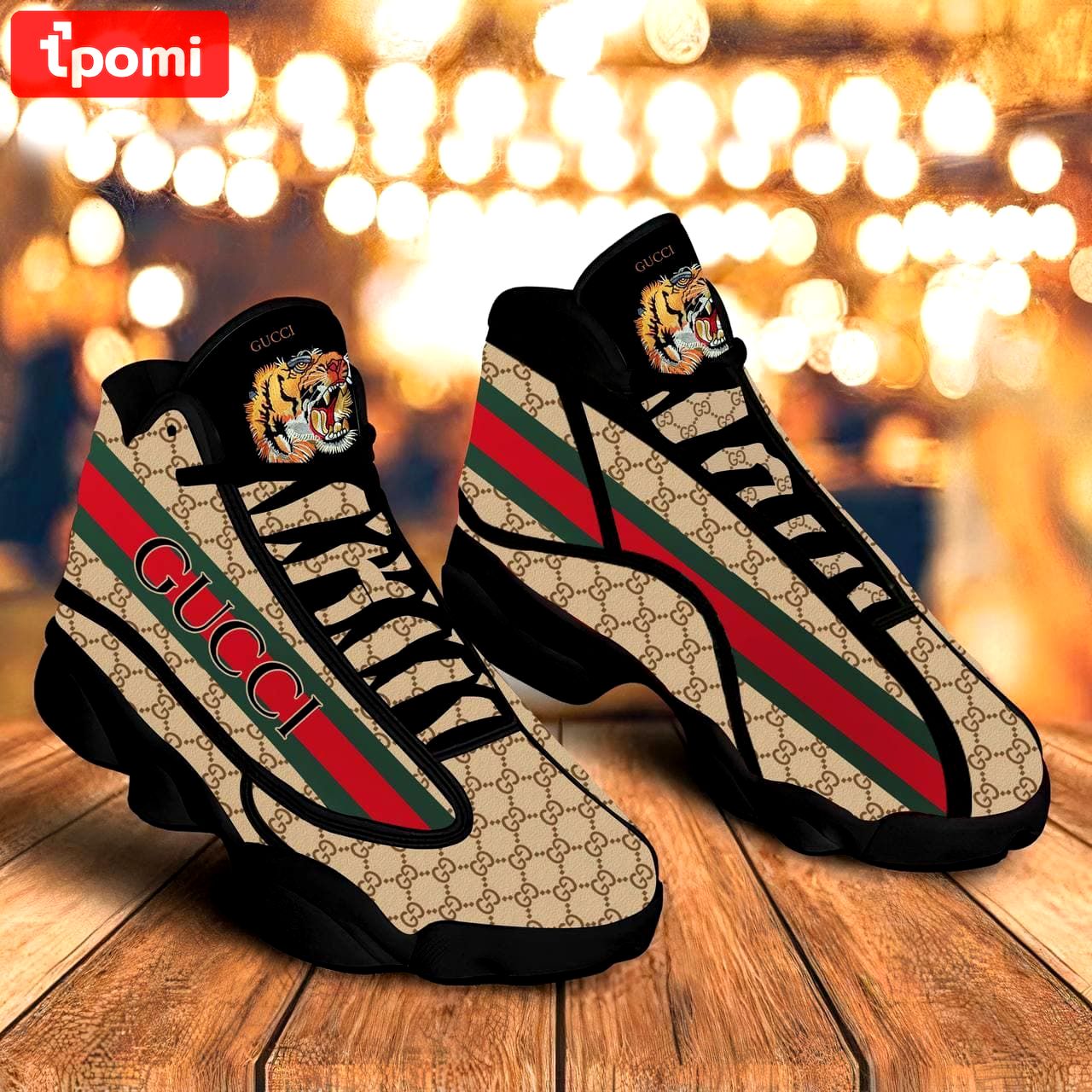 Gc gucci type brown luxury Air Jordan 13 Shoes Gifts For Men Women Full Size Sneakers For Fans