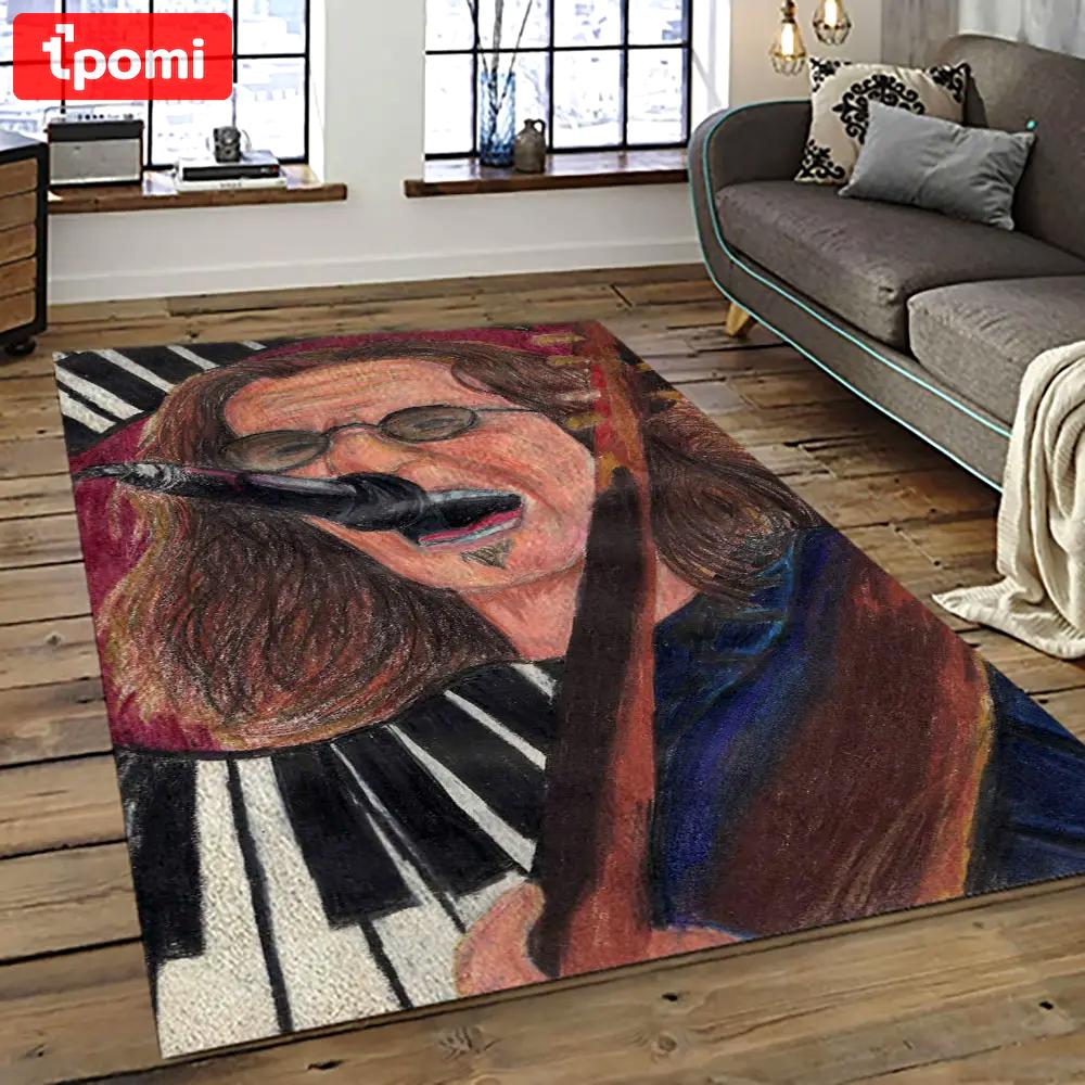 Geddy lee rapper hiphop music retangle carpet area rug home decor best gift for fan and friends gl4 Rectangle Rug