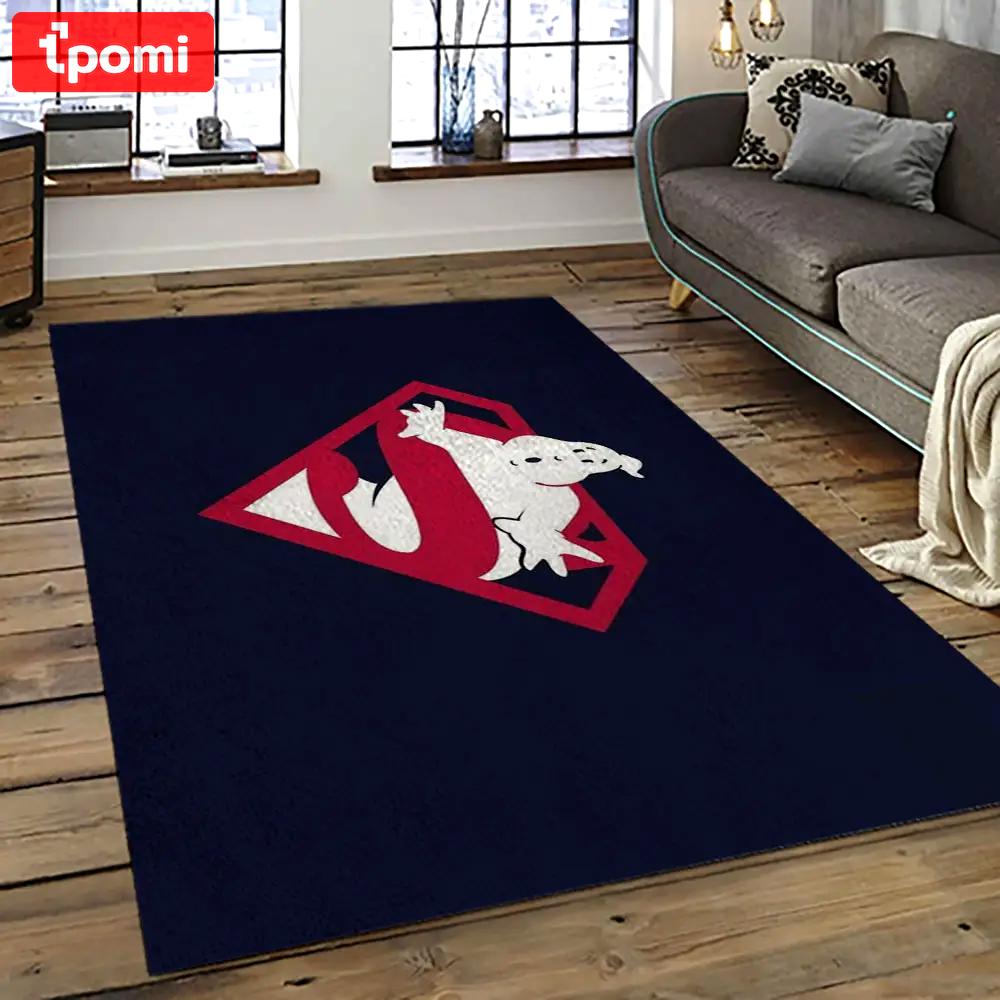 Ghostbusters supernatural comedy film movie carpet area rug home decor halloween gift best present for friends gbs5 Rectangle Rug