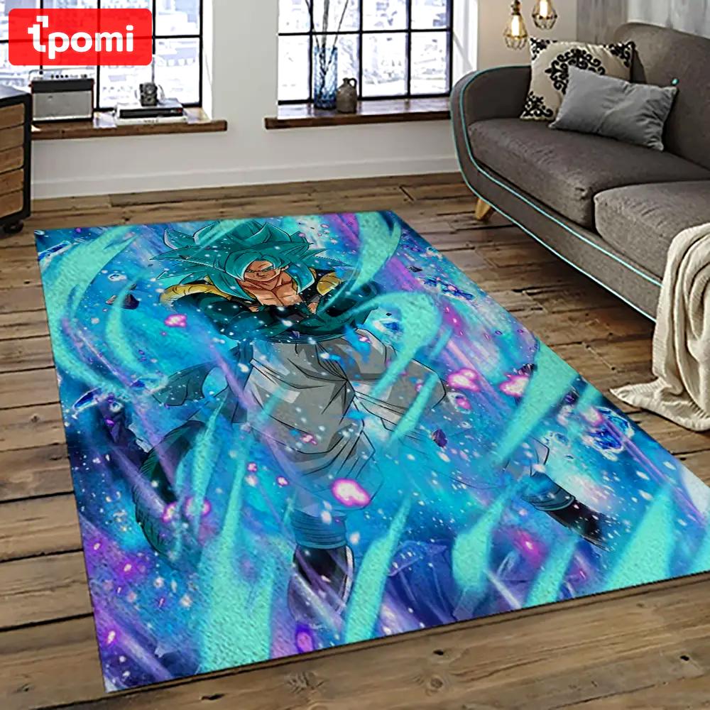 Goku characters cartoon movie carpet rectangle area rug for living room bedroom decor gku76 Rectangle Rug