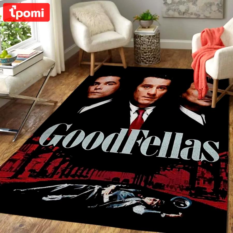 Goodfellas characters movie rug area rug living room rug home decor Rectangle Rug