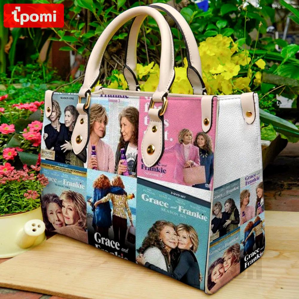 Grace and frankie leather bag for women gift 797 Women Leather Hand Bag