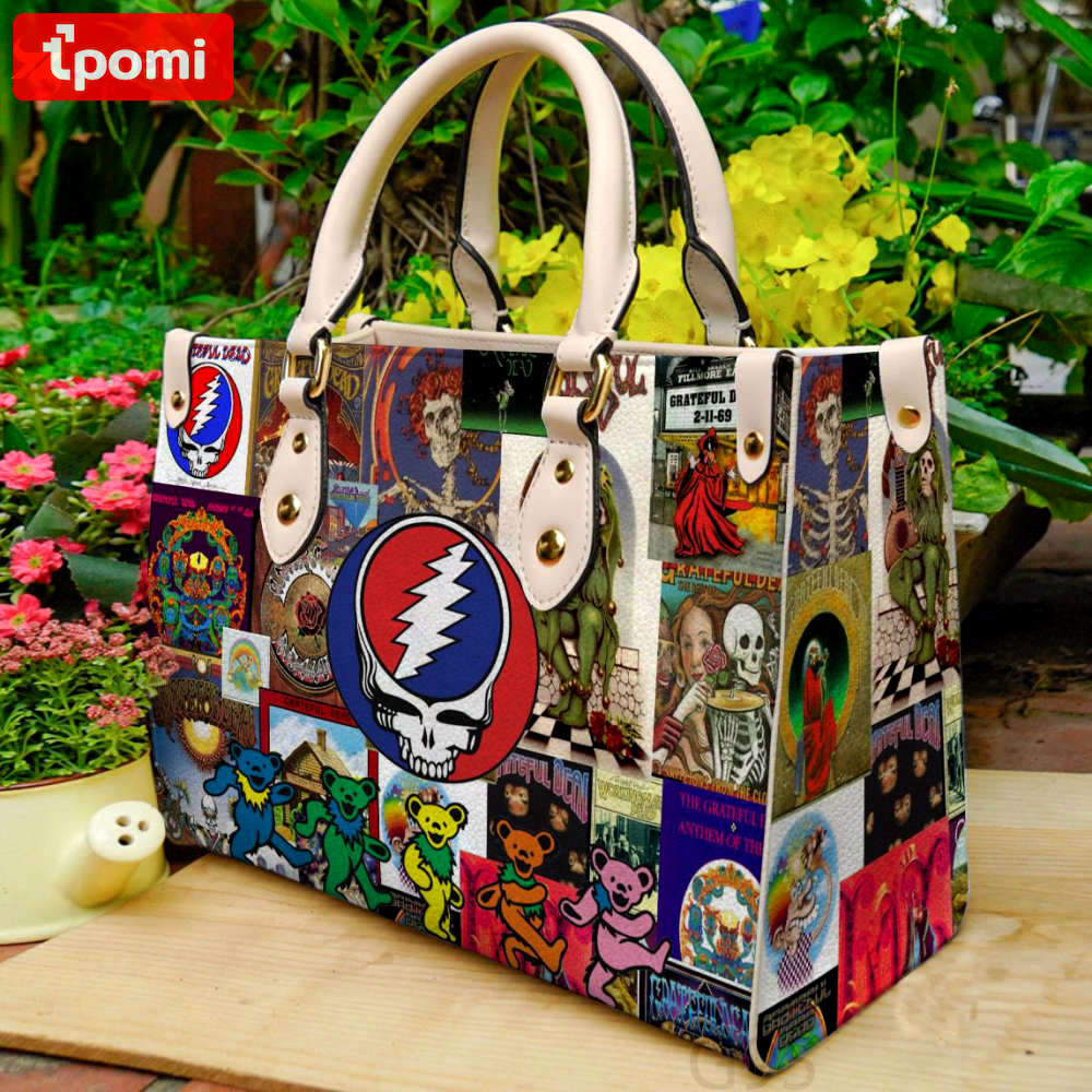 Grateful dead leather  handbag gift for  women  f 3051 Women Leather Hand Bag