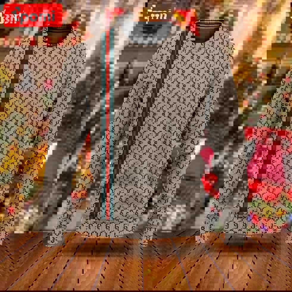 Gucci luxury ugly christmas sweaterhot 2025 style 115 Christmas Ugly Sweater