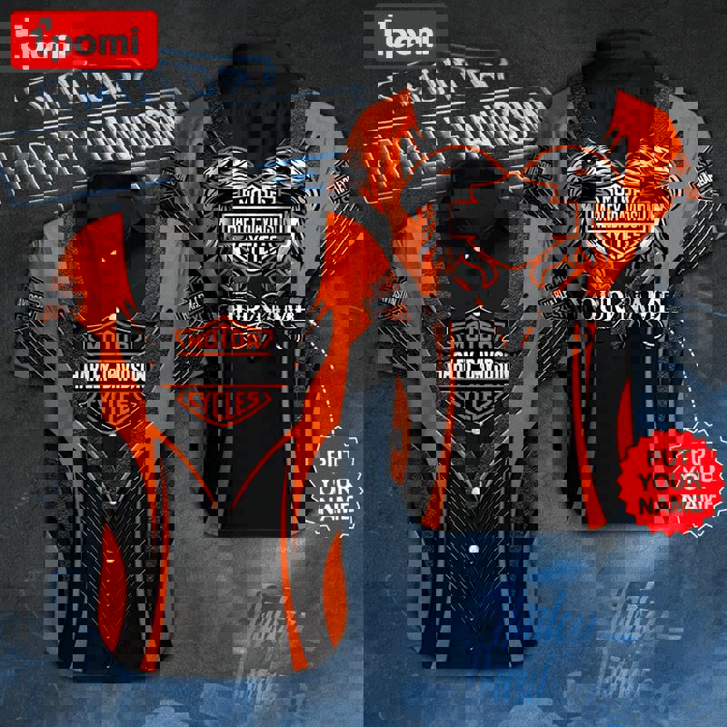 Harley davidson hawaiian shirt summer shirt Hawaii Shirt Shorts & Flip Flops