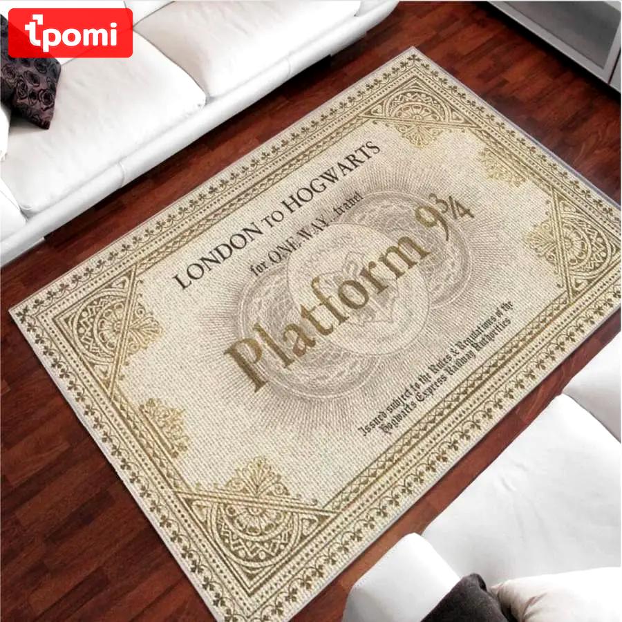 Harry potter area rug living room rug home decor carpet rug living room f102163 Rectangle Rug