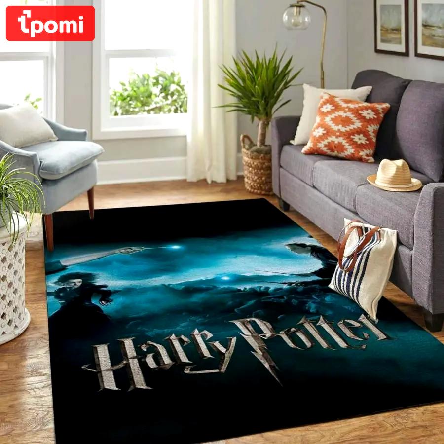 Harry potter area rug living room rug home decor floor decor rcdd81f30515 Rectangle Rug