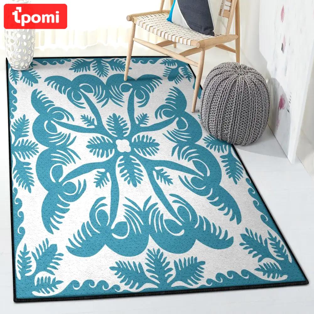 Hawaii washable rugs, hawaiian rug Rectangle Rug