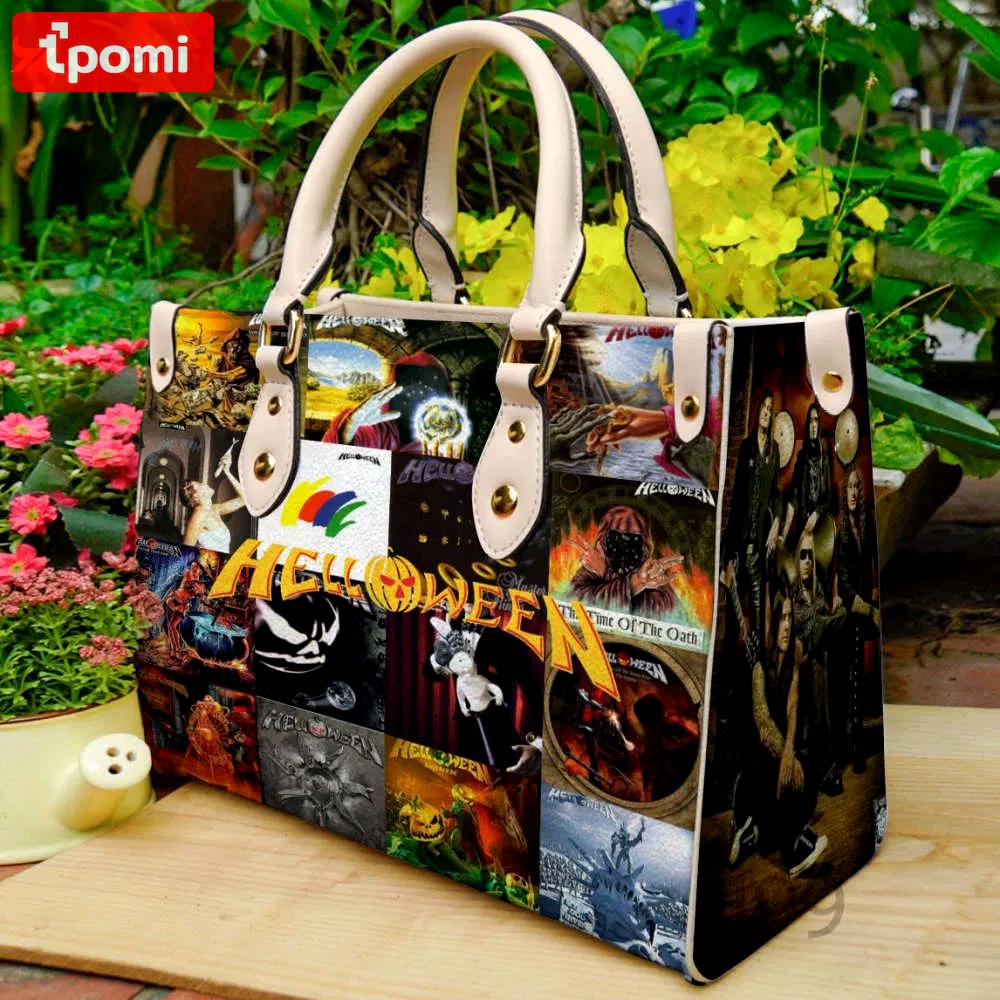 Helloween leather  handbag gift for  women 3069 Women Leather Hand Bag