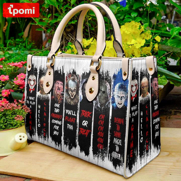 Horror 2 leather bag for women gift 917 Women Leather Hand Bag