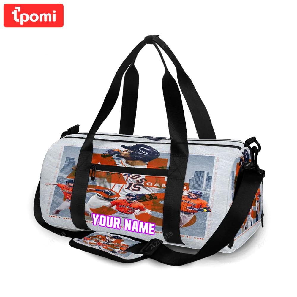Houston astros team alcs personalized name travel bag gym bag 2005 Travel Bag