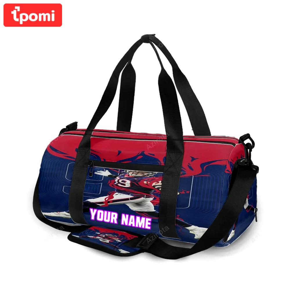 Houston texans j.j watt1 personalized name travel bag gym bag 346 Travel Bag