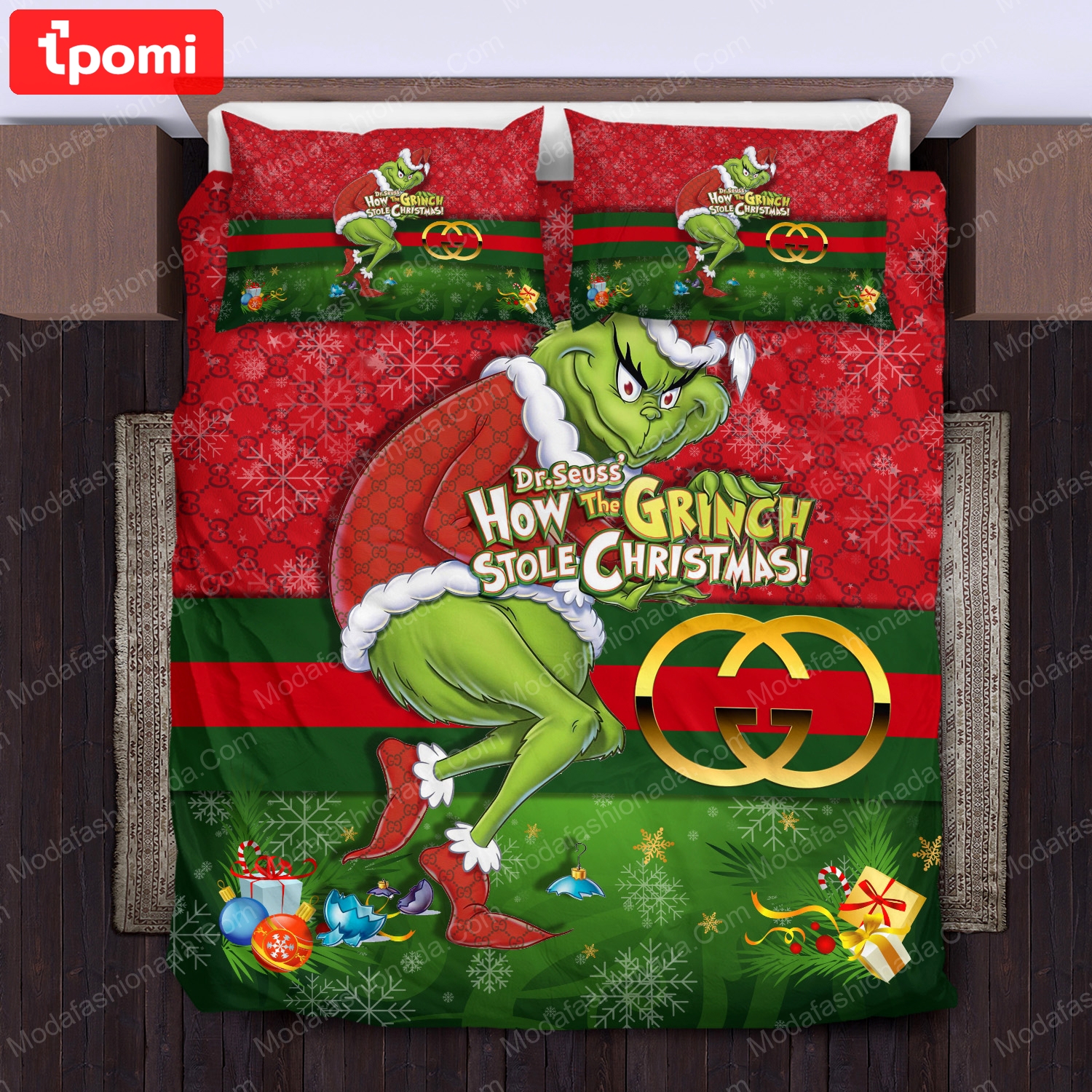 How the grinch stole christmas bedding sets home decoration Bedding Sets