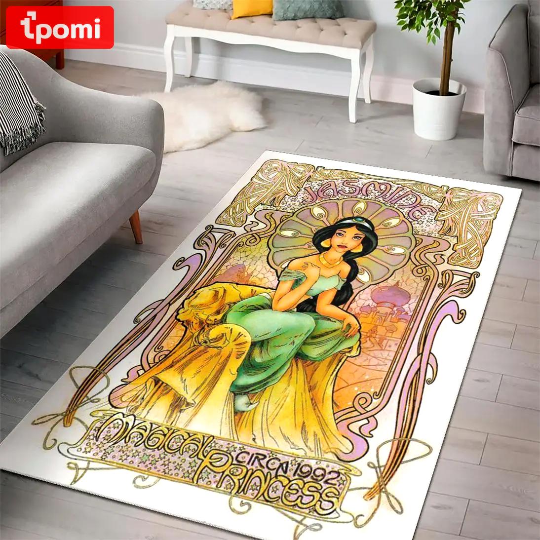 Jasmine aladdin disney rug home decor carpet rug living room 20030481 Rectangle Rug