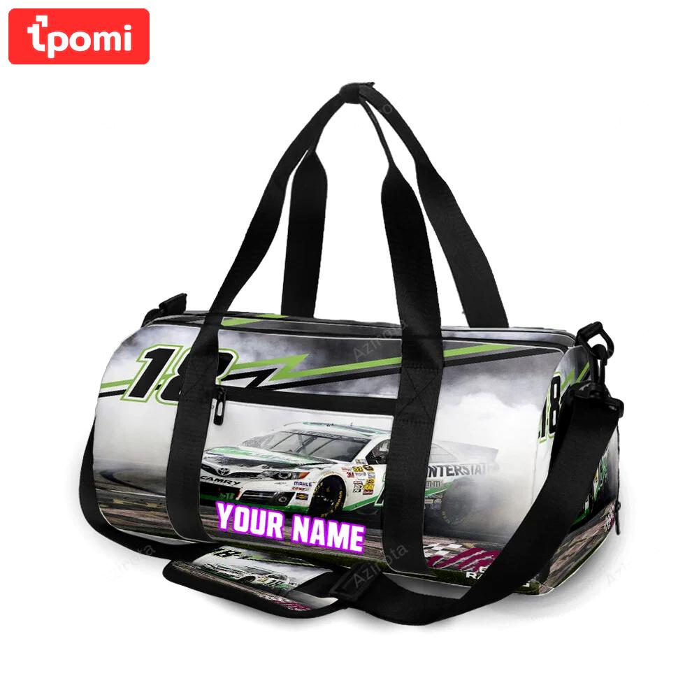 Joe gibbs racing car11 personalized name travel bag gym bag 1707 Travel Bag