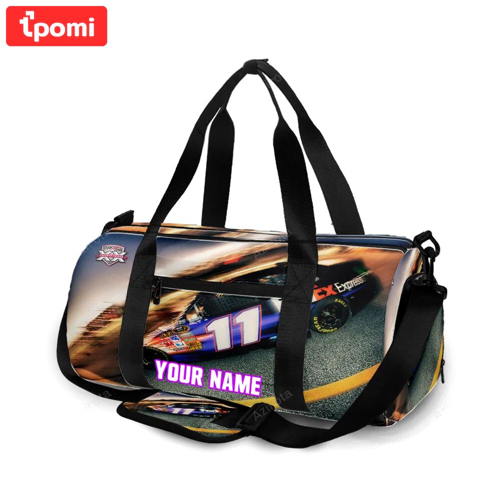 Joe gibbs racing car12 personalized name travel bag gym bag 776 Travel Bag