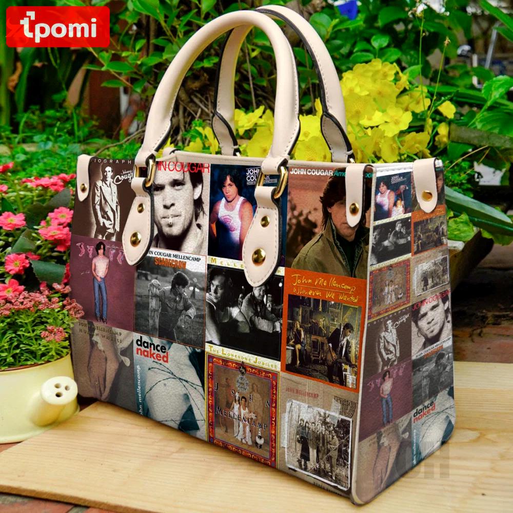 John mellencamp leather bag for women gift 883 Women Leather Hand Bag
