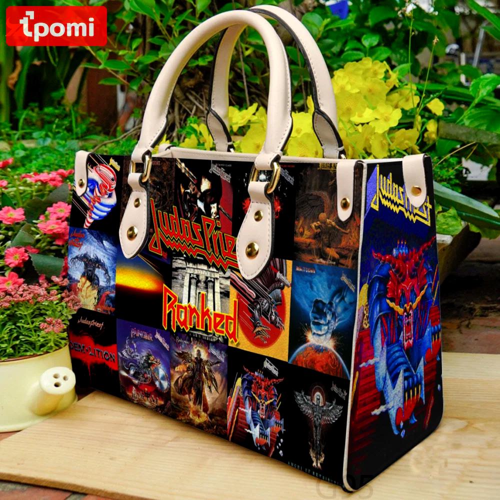 Judas priest 2 leather hand bag gift for women’s day – perfect women s day gift g95 3610 Women Leather Hand Bag
