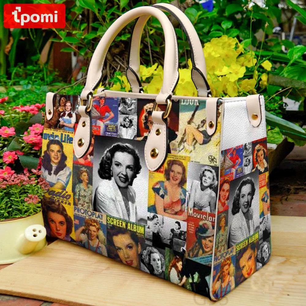 Judy garland leather bag for women gift 1952 Women Leather Hand Bag