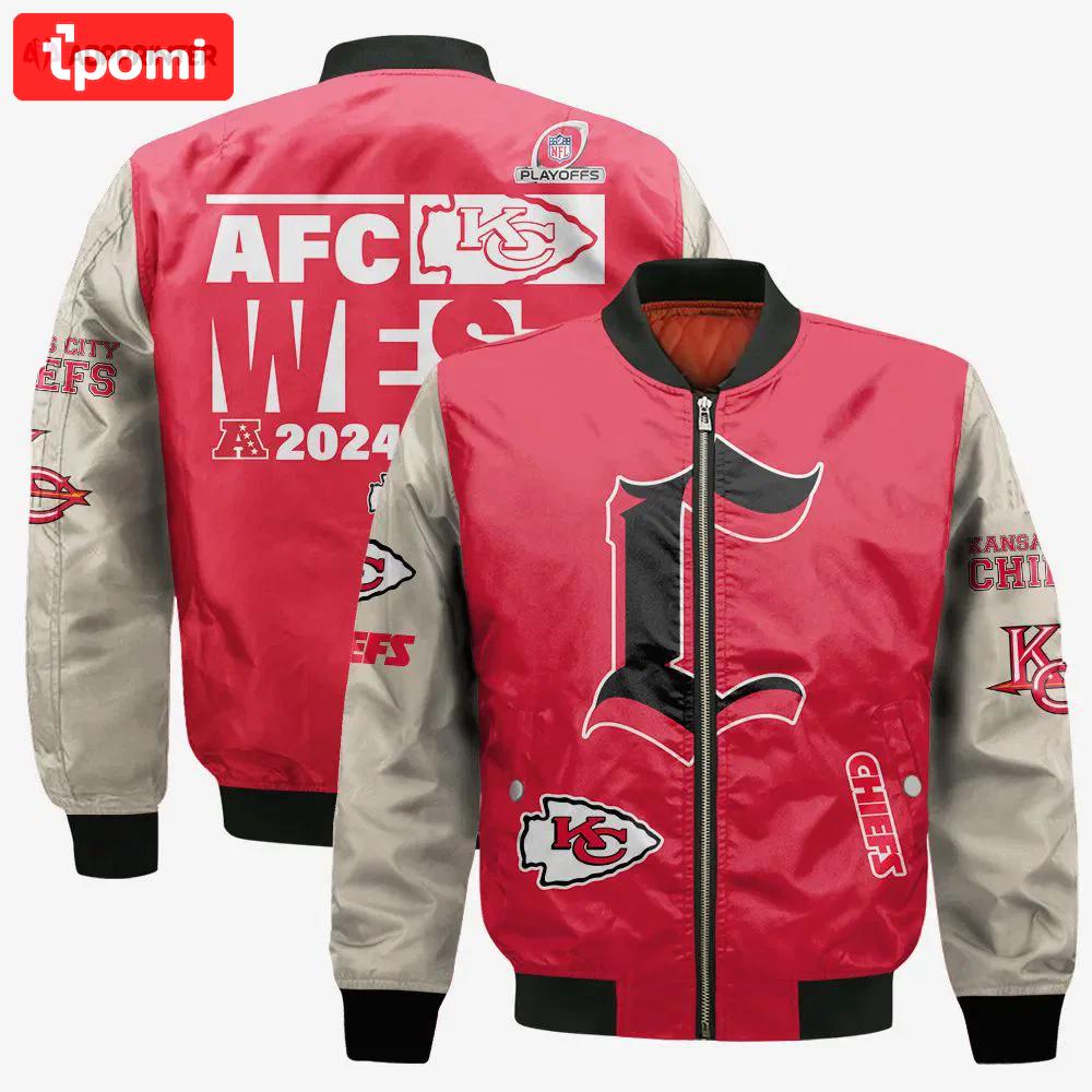 Kansas city chiefs national football league bomber jacket stm v6 Bomber Jacket