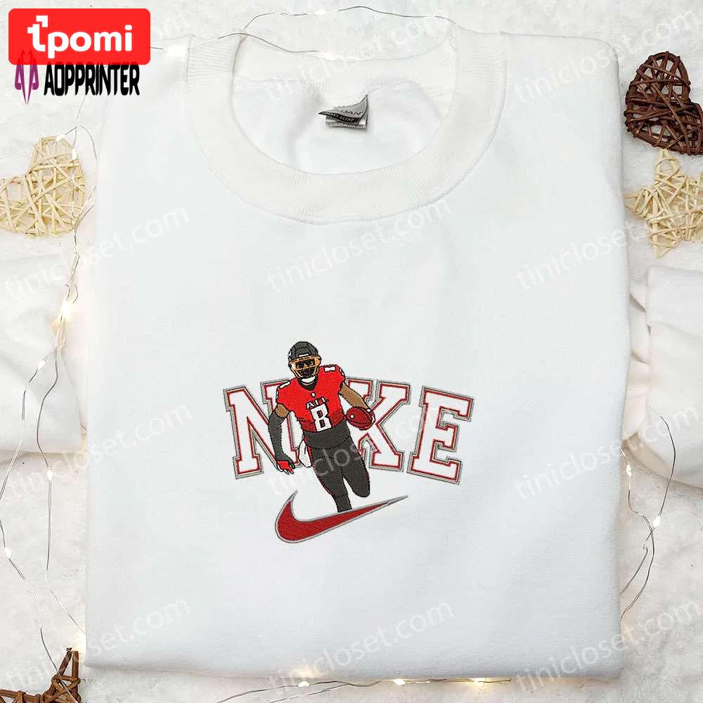 Kyle pitts x nike embroidered shirt & hoodie: nfl sports & celebrity apparel Embroidered Shirt