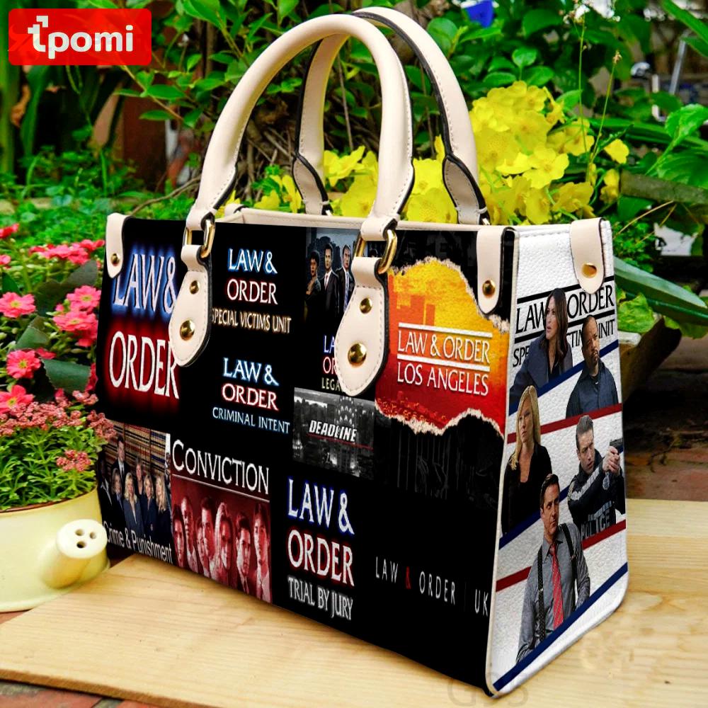 Law & order 1 leather bag for women gift 1843 Women Leather Hand Bag