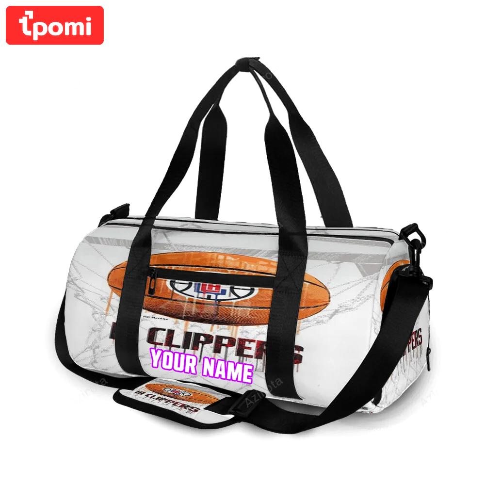 Los angeles clippers ball personalized name travel bag gym bag 1933 Travel Bag