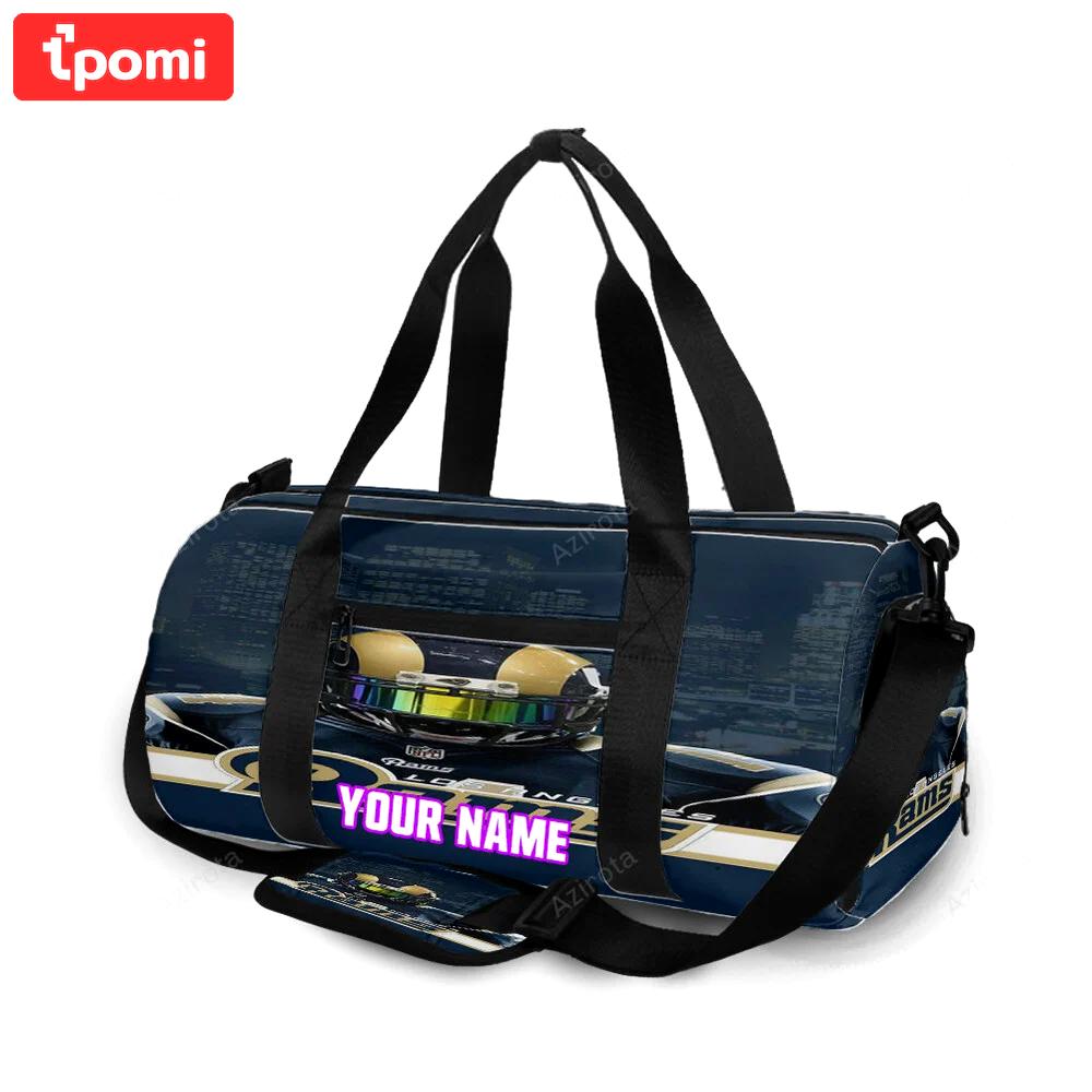 Los angeles rams cobie durant1 personalized name travel bag gym bag 1954 Travel Bag