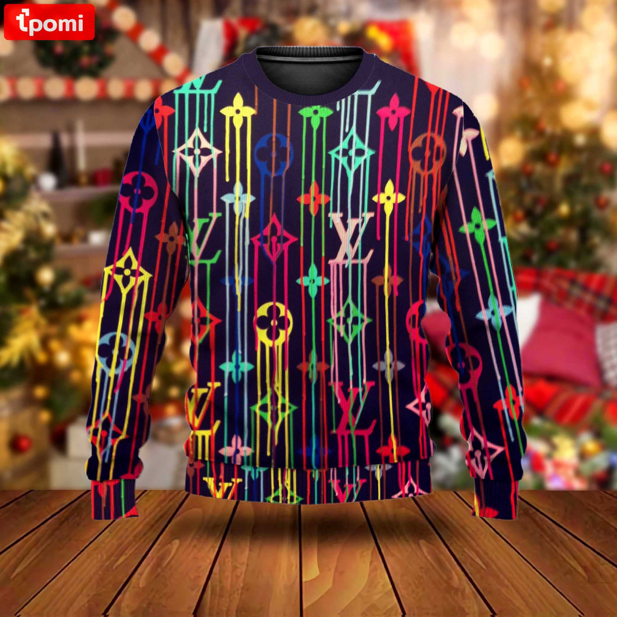 Louis vuitton luxury ugly christmas sweater ucs1062 Christmas Ugly Sweater