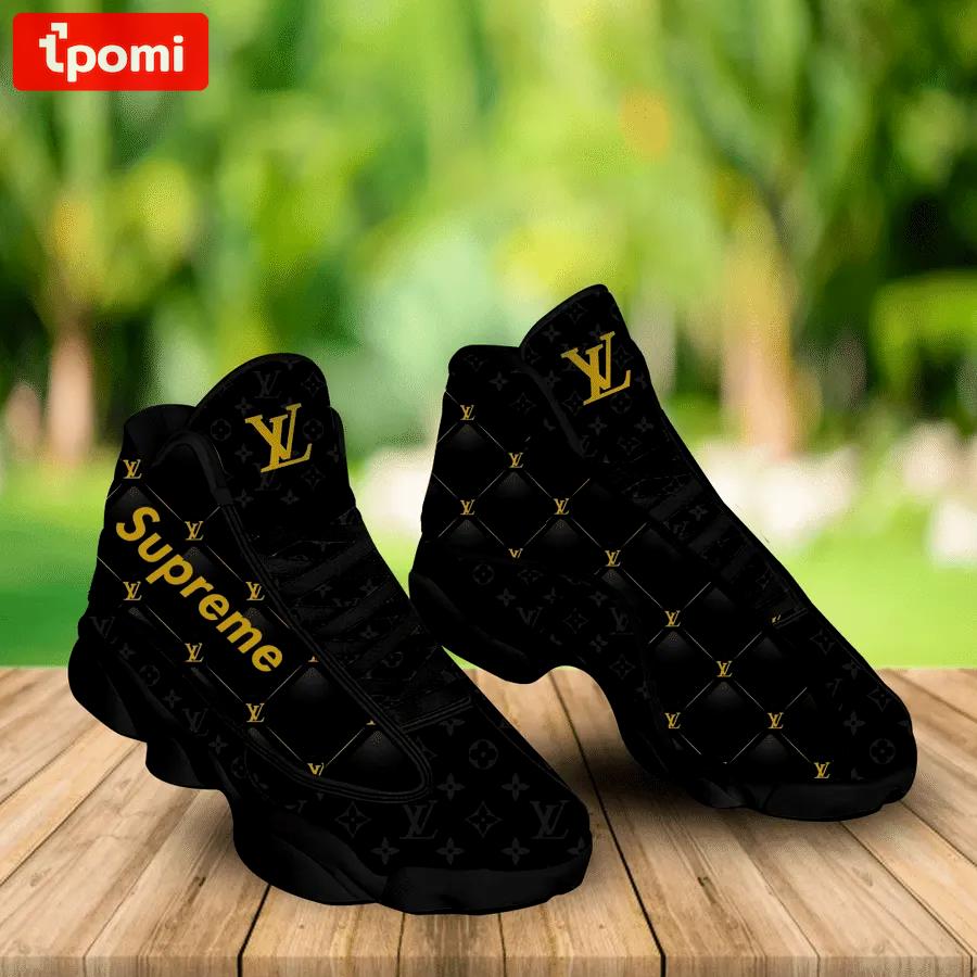 Louis vuitton lv x supreme blacks Air Jordan 13 Shoes Gifts For Men Women For Fans Full Size Sneakers