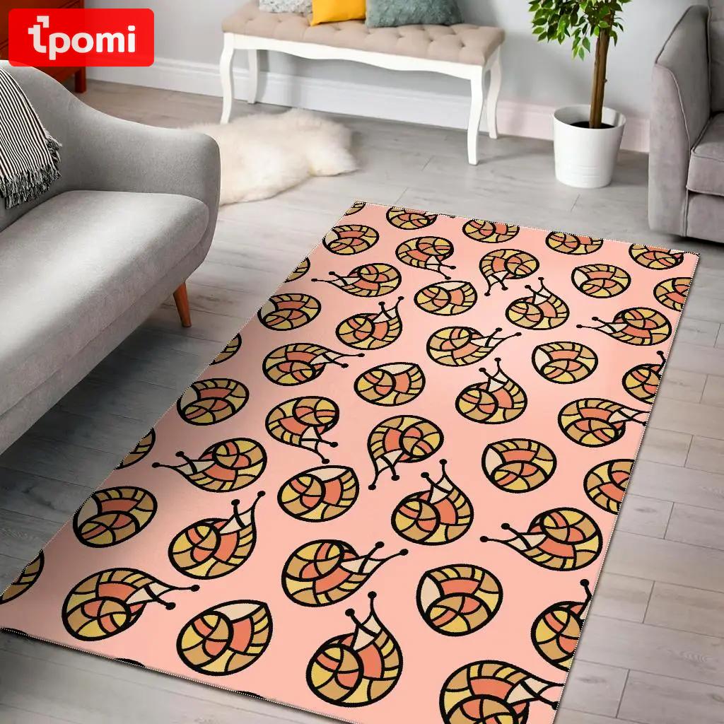 Mango pattern print area rug living room rug home decor Rectangle Rug