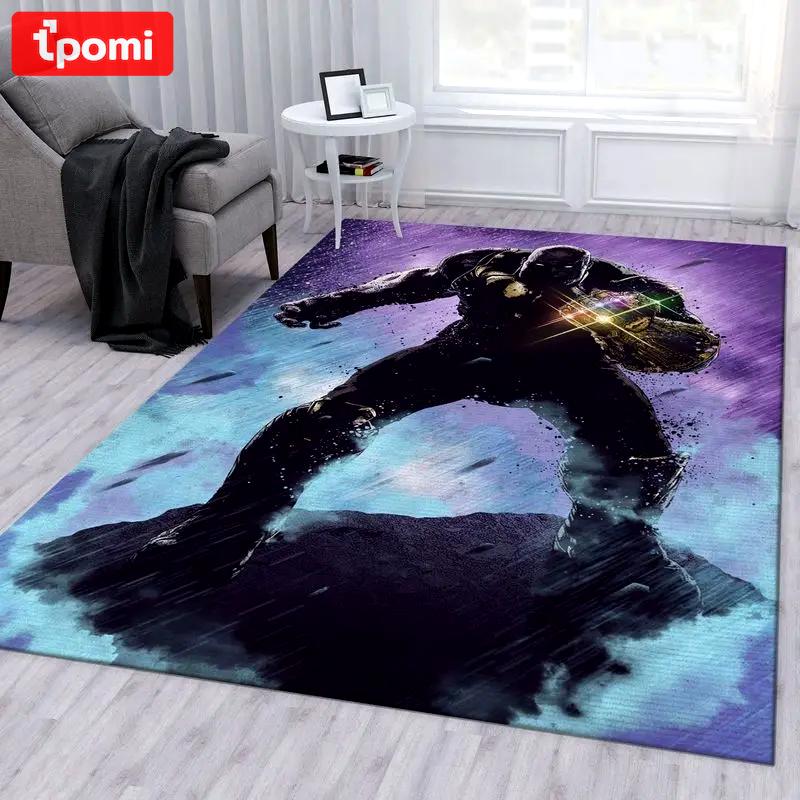 Marvel avengers thanos 2 area rug living room and bed room rug regtangle Rectangle Rug