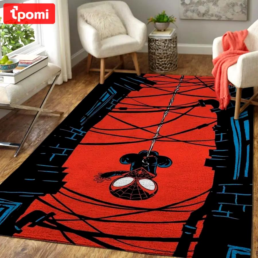 Marvel superhero spiderman area rug living room rug home decor movie ofd 03113 Rectangle Rug