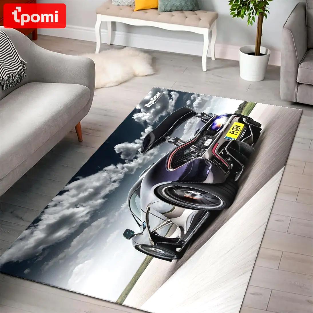 Mclaren super cars fn210215 area rug rug regtangle carpet floor decor home decor Rectangle Rug