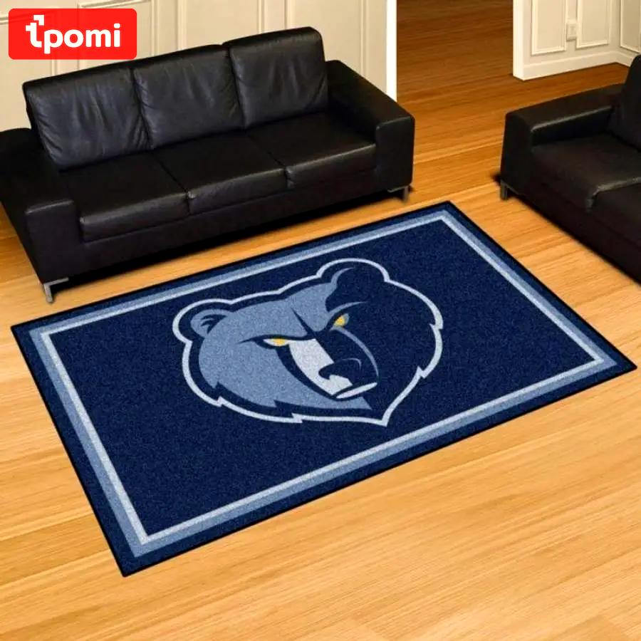 Memphis grizzlies nba basketball team logo carpet rug living room 1912273 Rectangle Rug