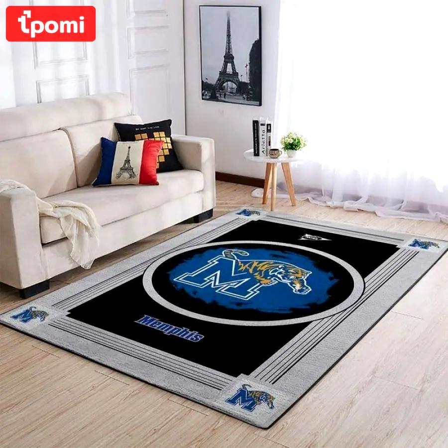 Memphis tigers ncaa living room carpet 20030341 rug regtangle 2 Rectangle Rug