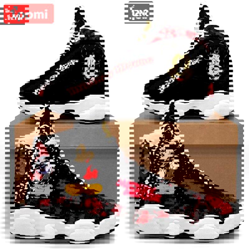 Mickey mouse disney 7 retros Air Jordan 13 Full Size Gifts For Men Women Sneakers For Fans Shoes
