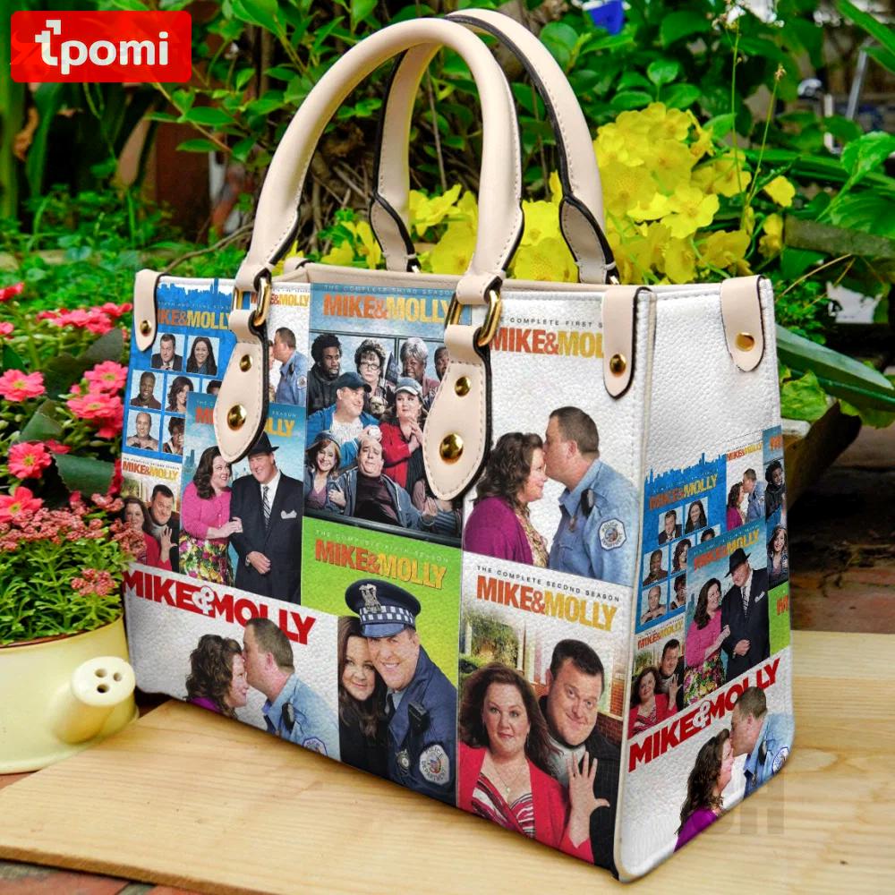 Mike and molly leather bag for women gift 1831 Women Leather Hand Bag