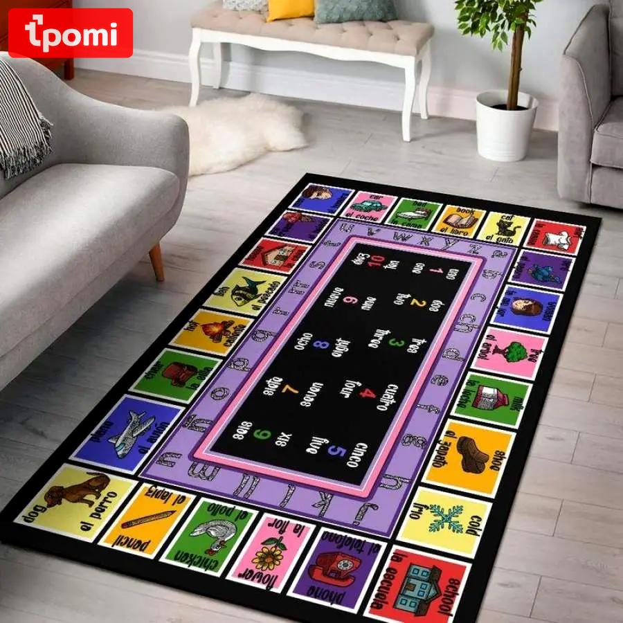 Minecraft area rug living room rug home decor m30102 Rectangle Rug